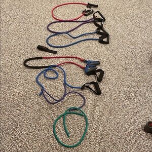 Exercise Bands w/ Handles